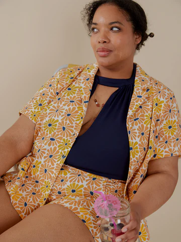 Tiered Jersey Plus Size Dress